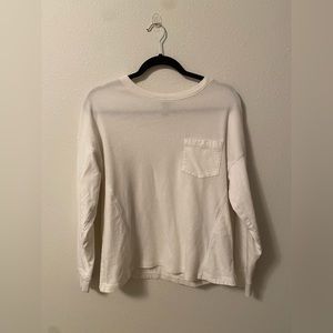 Long Sleeve White Top